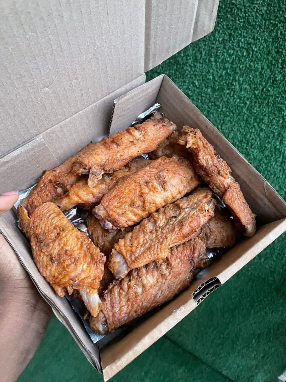 Grilled turkey platter