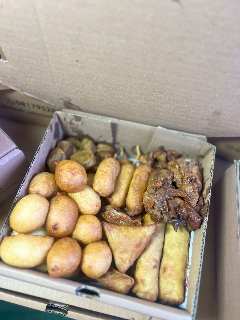 Platter for 5 with chicken and corndog